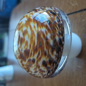 Wedgewood glass mushroom